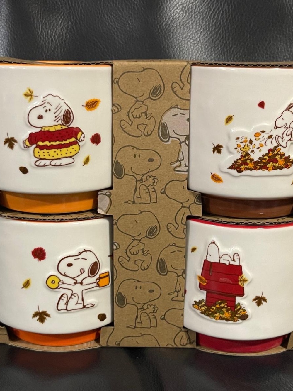 Thanksgiving Rae Dunn Peanuts Ramekins, Set of 4 Rae Dunn Fall Ramekins - Picture 6 of 8